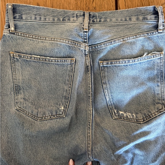 Agolde Blue Denim Jean - Picture 3 of 5